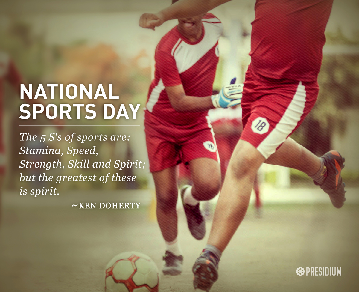 CELEBRATING TEAM SPIRIT AND SPORTMANSHIP ON NATIONAL SPORTS DAY